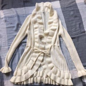 Cache wool and angora sweater